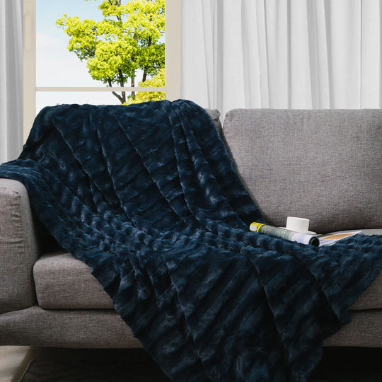 40 X 50 Ultra Soft Faux Fur Throw Blanket