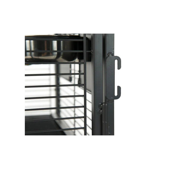 Nicki 25'' Steel Play Top Travel Bird Cage with Perch