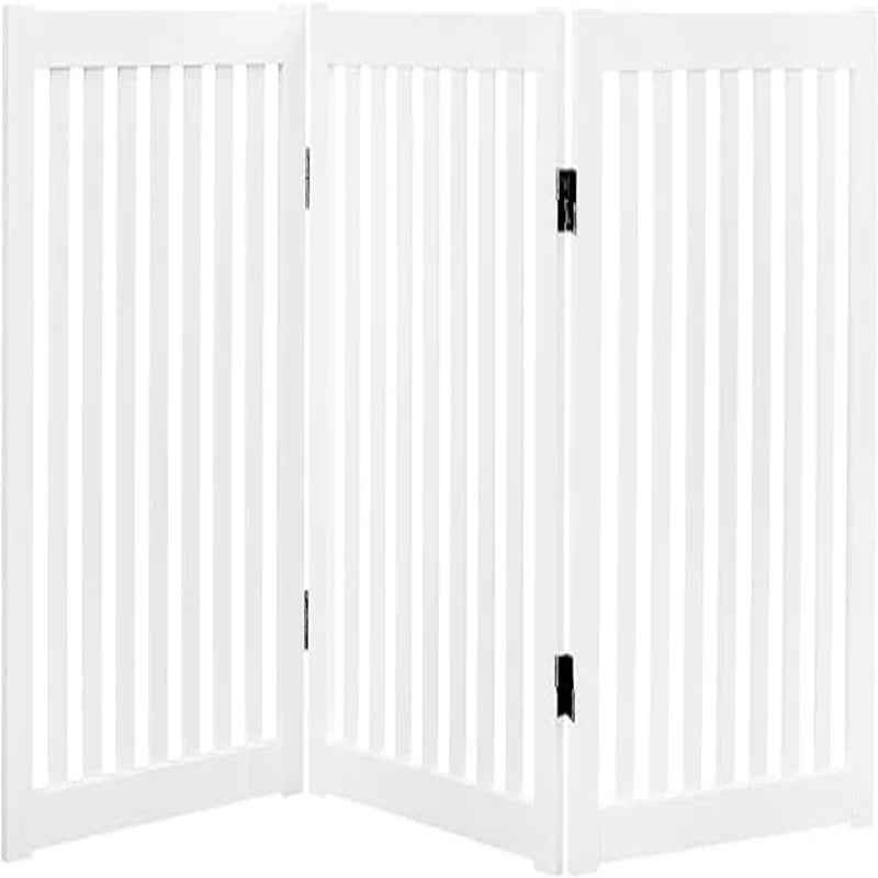 Remi Wood Free Standing Pet Gate