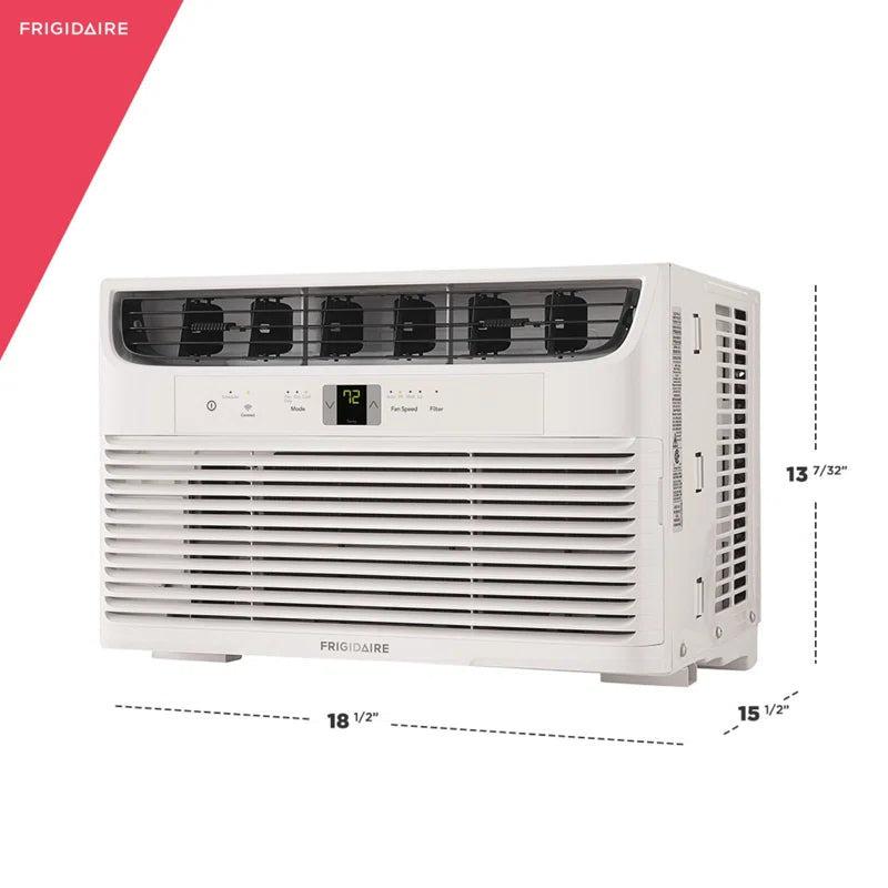 6,000 BTU Smart Window-Mounted Air Conditioner
