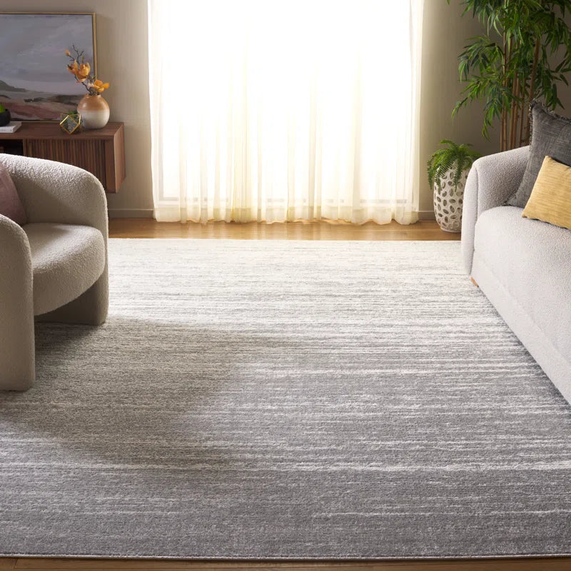 Bethlyn Gray/Light Gray Area Rug
