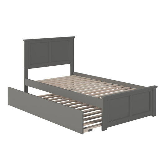 Madison Platform Bed with Matching Footboard & Trundle