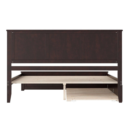 Madison Platform Bed with Matching Footboard & Trundle