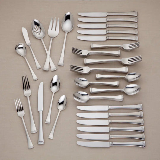 Portola 65-Piece Flatware & Serving Set, Service for 12