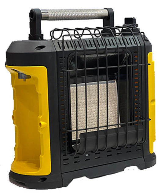Portable Propane Heater, 5,500-10,000 BTU Outdoor & Emergency Indoor - PPH10