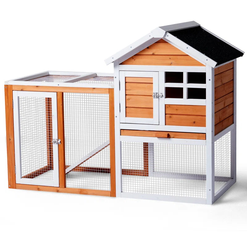 Elselore 6.5 Square Feet Chicken Coop for up to 3 Chickens