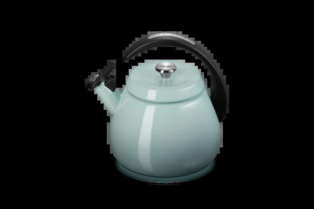 Enamel-On- Steel Cloche Kettle, 2.2 Qt., Sea Salt