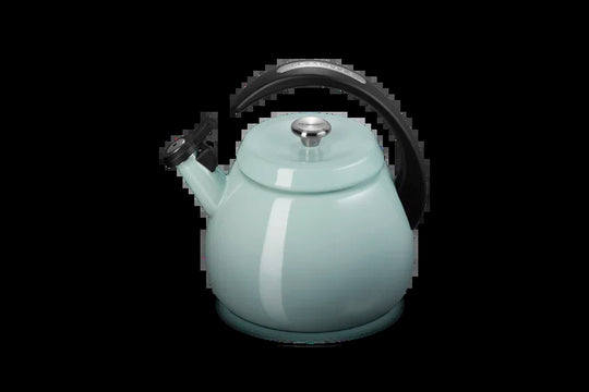 Enamel-On- Steel Cloche Kettle, 2.2 Qt., Sea Salt
