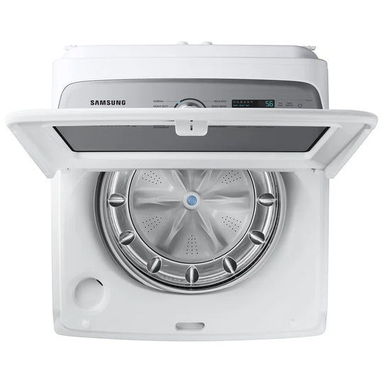 5.2 Cu. Ft. Large Capacity Top Load Smart Washer and 7.4 Cu. Ft. Smart Electric Dryer with Steam Sanitize+