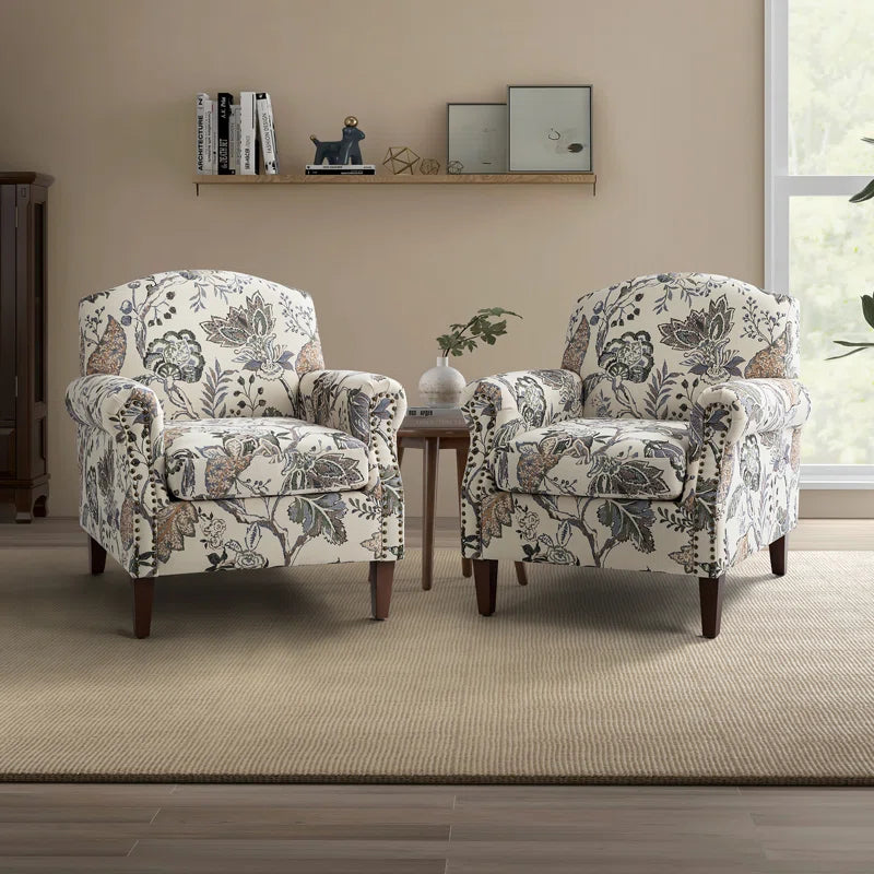 Mooresville Armchair with Nailhead Trims