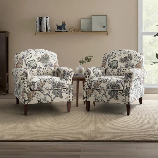 Mooresville Armchair with Nailhead Trims