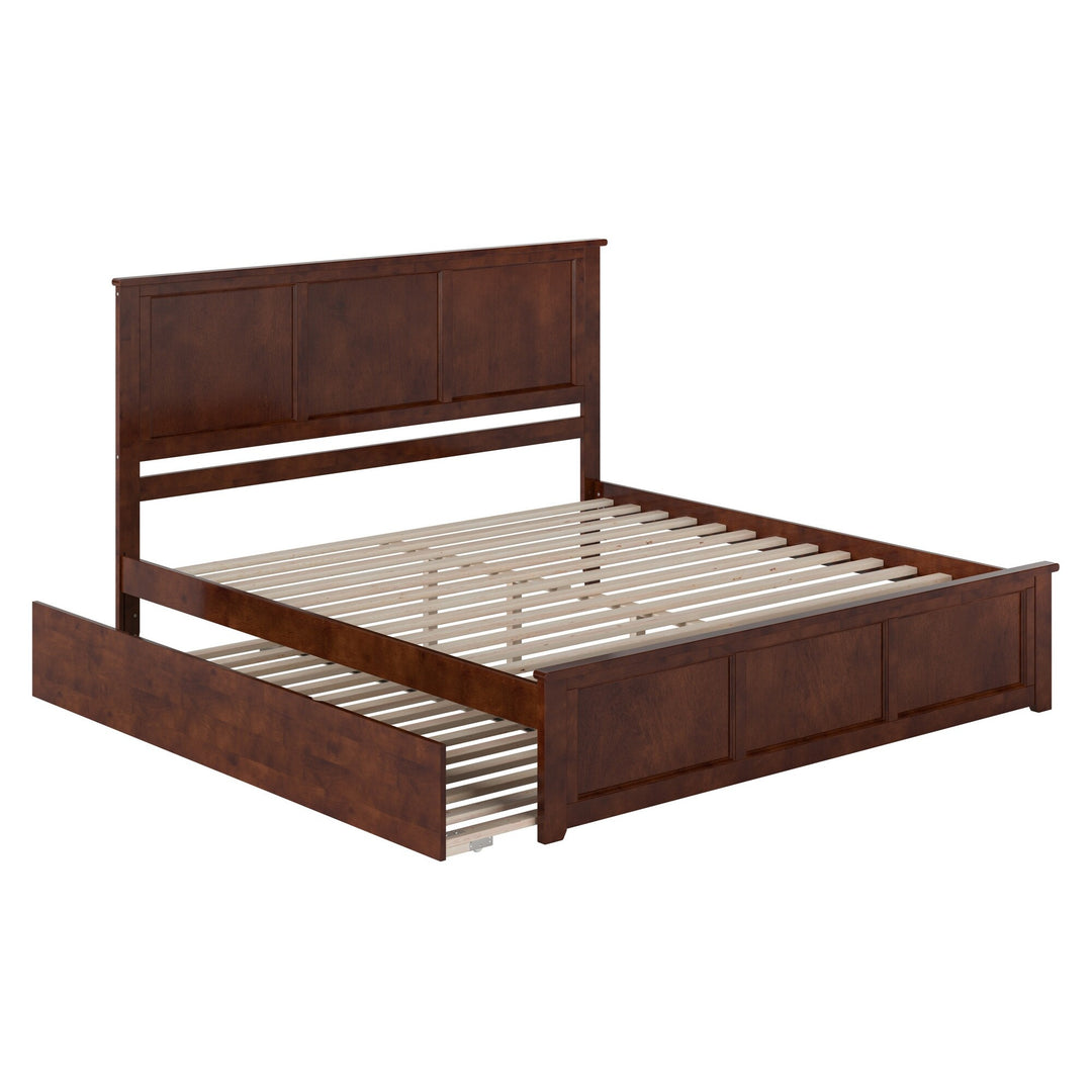 Madison Platform Bed with Matching Footboard & Trundle