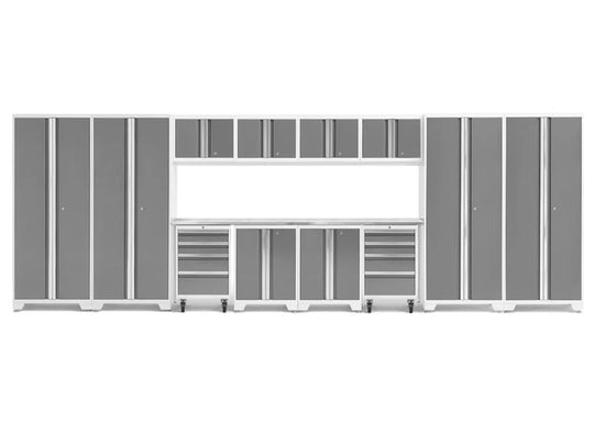 Bold Series 14 Piece Garage Storage Cabinet Set