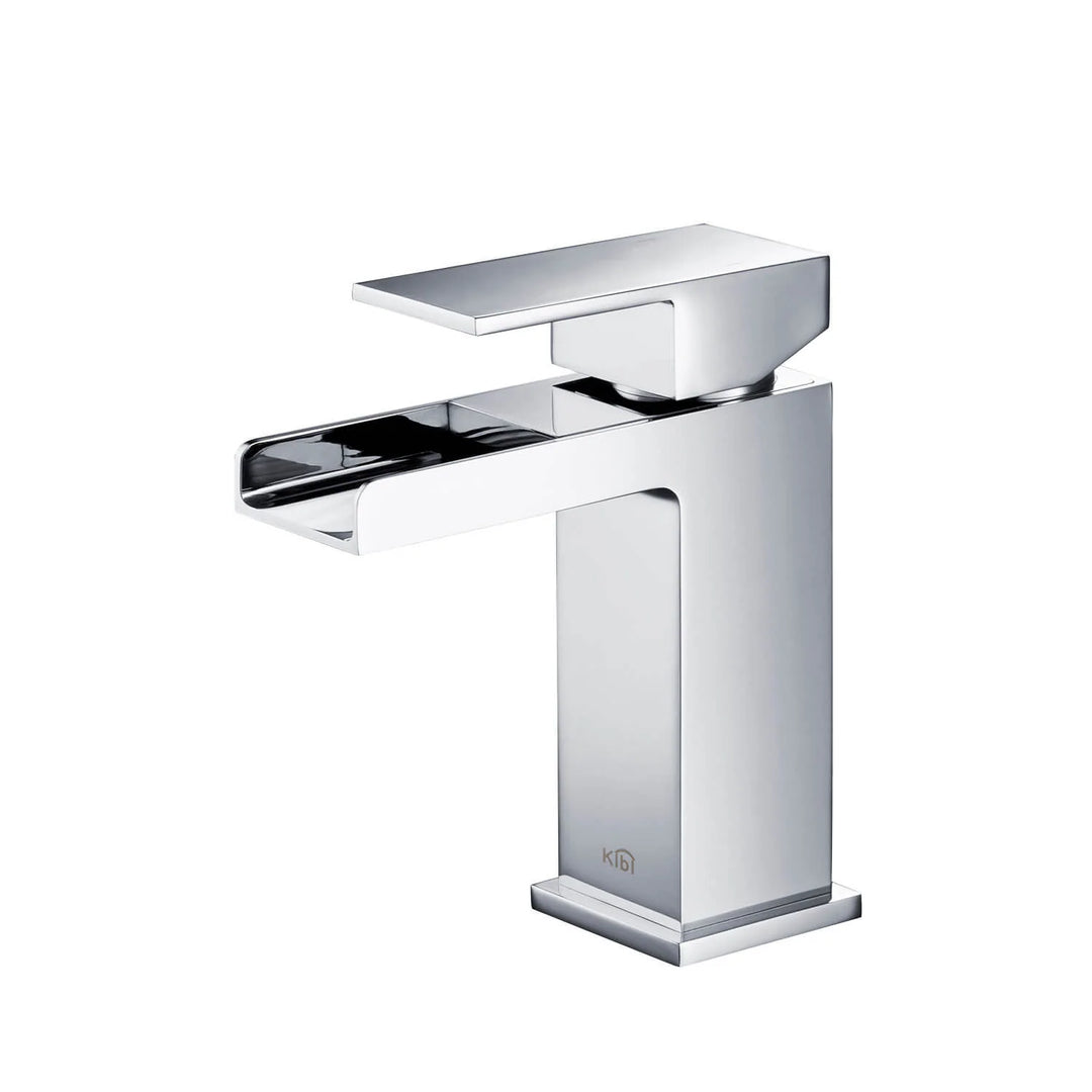 Waterfall Single Handle Bathroom Faucet