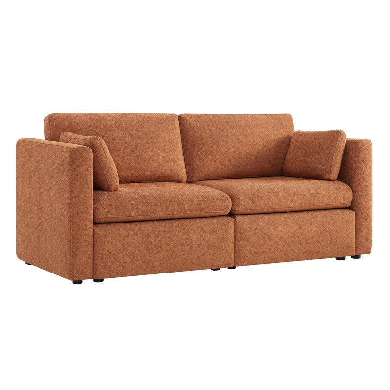 Mia Oversized Modular Sectional Fabric Sofa