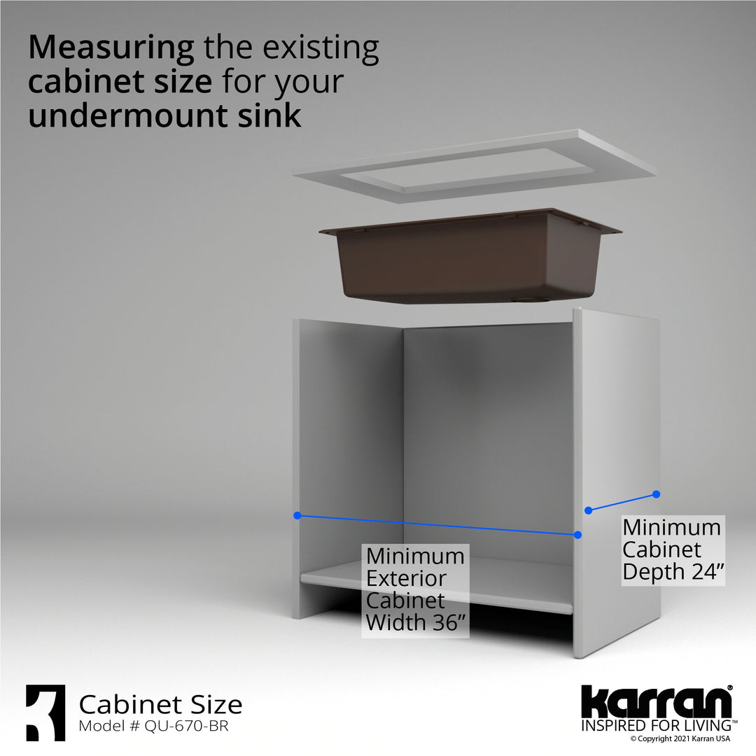 Undermount Quartz Single-Bowl Kitchen Sink