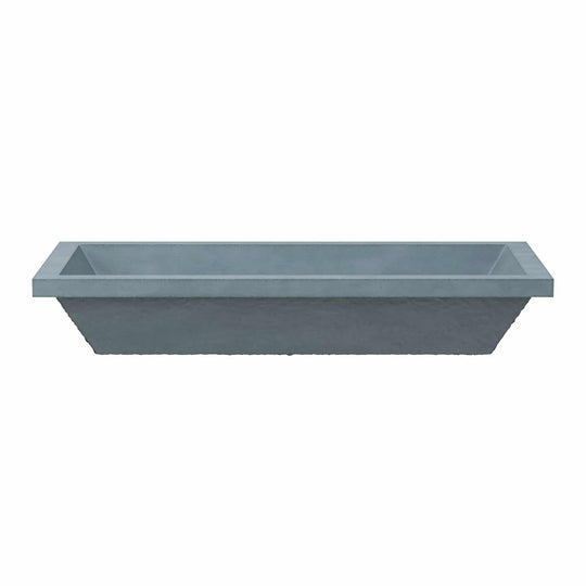 Arcata Nativestone Concrete Undermount Trough Bathroom Sink