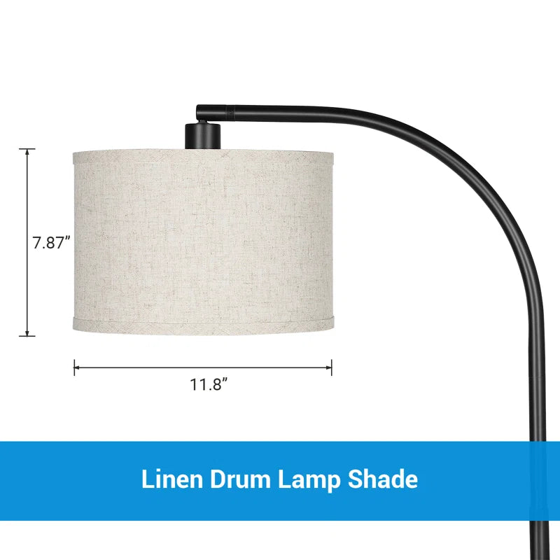Kjeld 63" Arched Floor Lamp