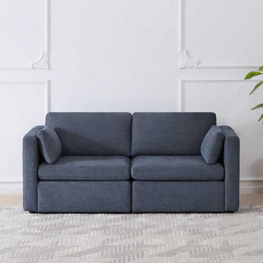 Mia Oversized Modular Sectional Fabric Sofa