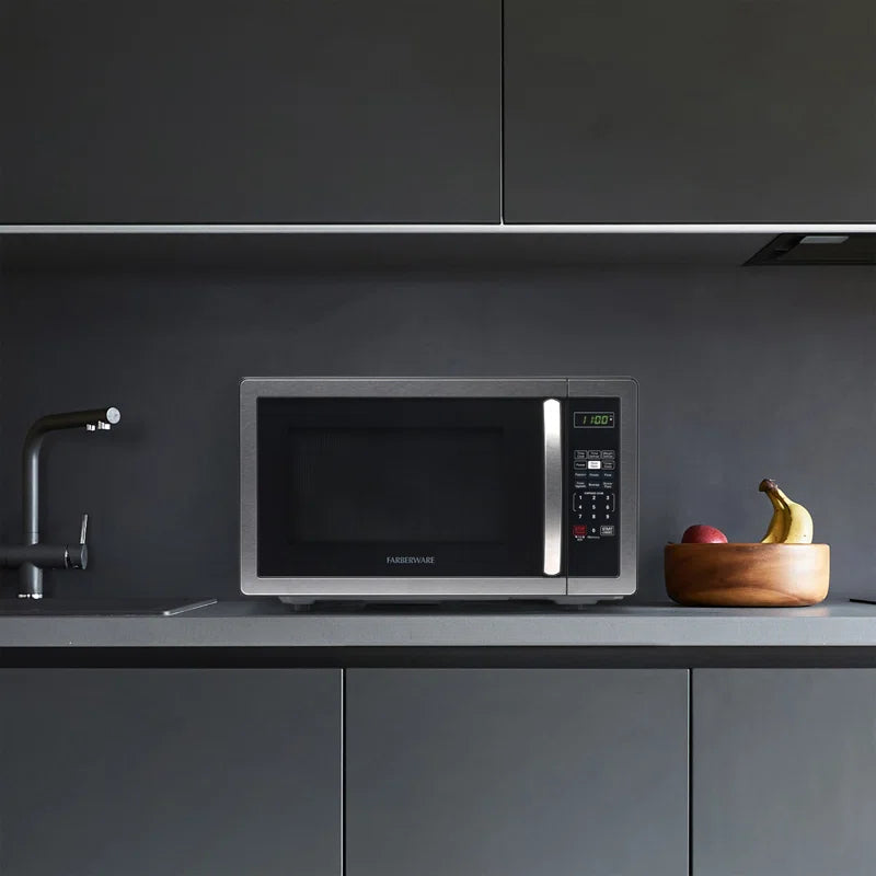 Classic 1.1 Cu. Ft. 1000-Watt Microwave Oven, Stainless Steel