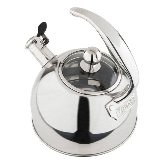 2.6-Quart Stainless Steel Kettle with 3-Ply Base