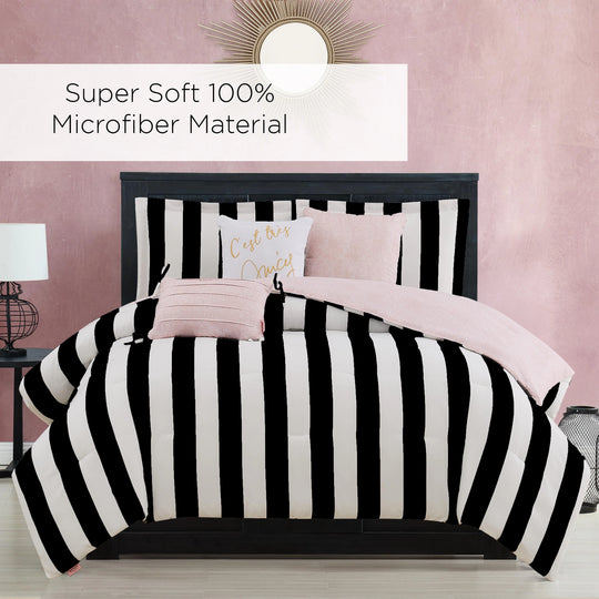 Juicy Reversible Cabana Stripe Bedding Set