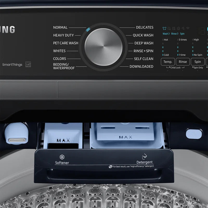 5.4 Cu. Ft. Smart Top Load Washer with Pet Care Solution and Super Speed Wash