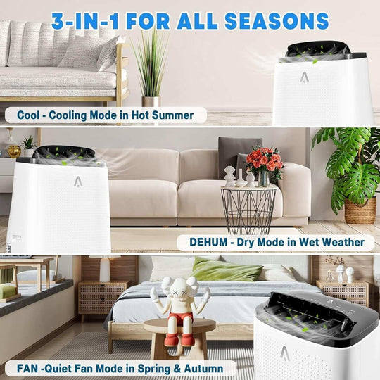 14000 Btus Portable Air Conditioner for Rooms up to 700 Sq. Ft.