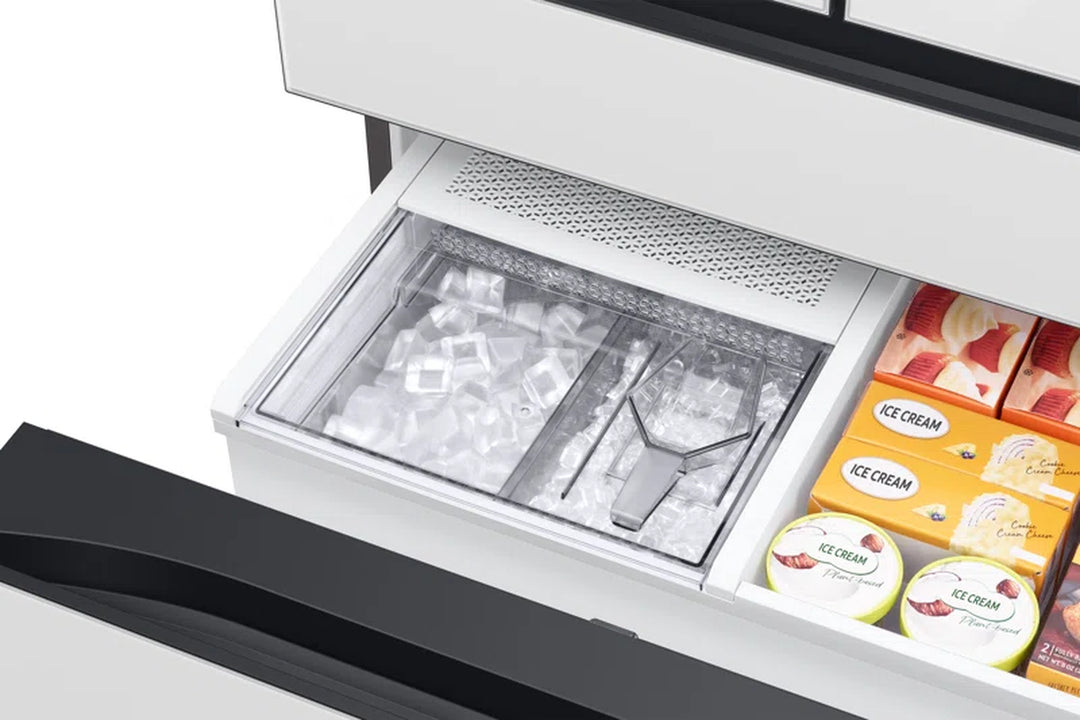 36" Bespoke 4 Door French Door Refrigerator with Beverage Center