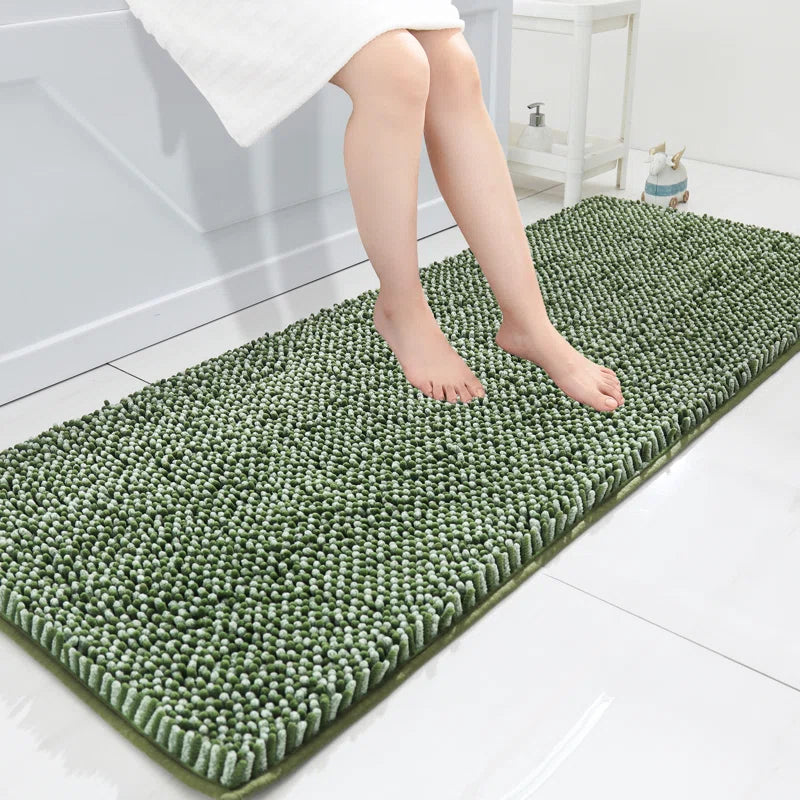 Radhika Chenille Non-Slip Bath Rug