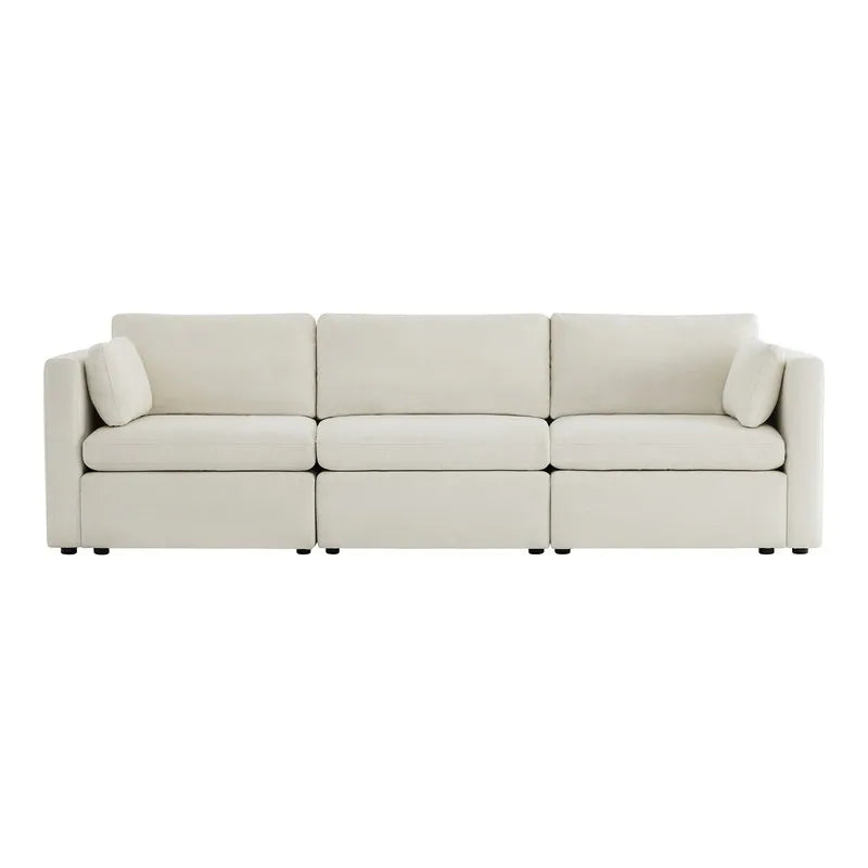 Mia Oversized Modular Sectional Fabric Sofa