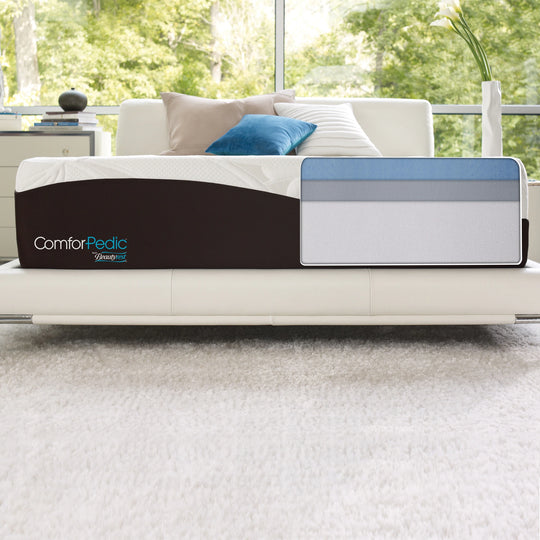 Comforpedic from  Choose Your Comfort 12-Inch Gel Memory Foam Mattress