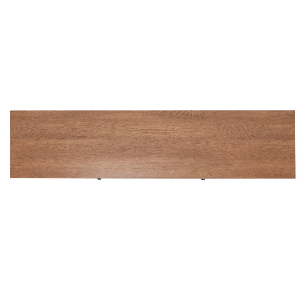 Classic TV Stand for up to 80" Tvs-Glass Fronted Doors-Modern Finish - 65"W X 16"D X 23.625"H