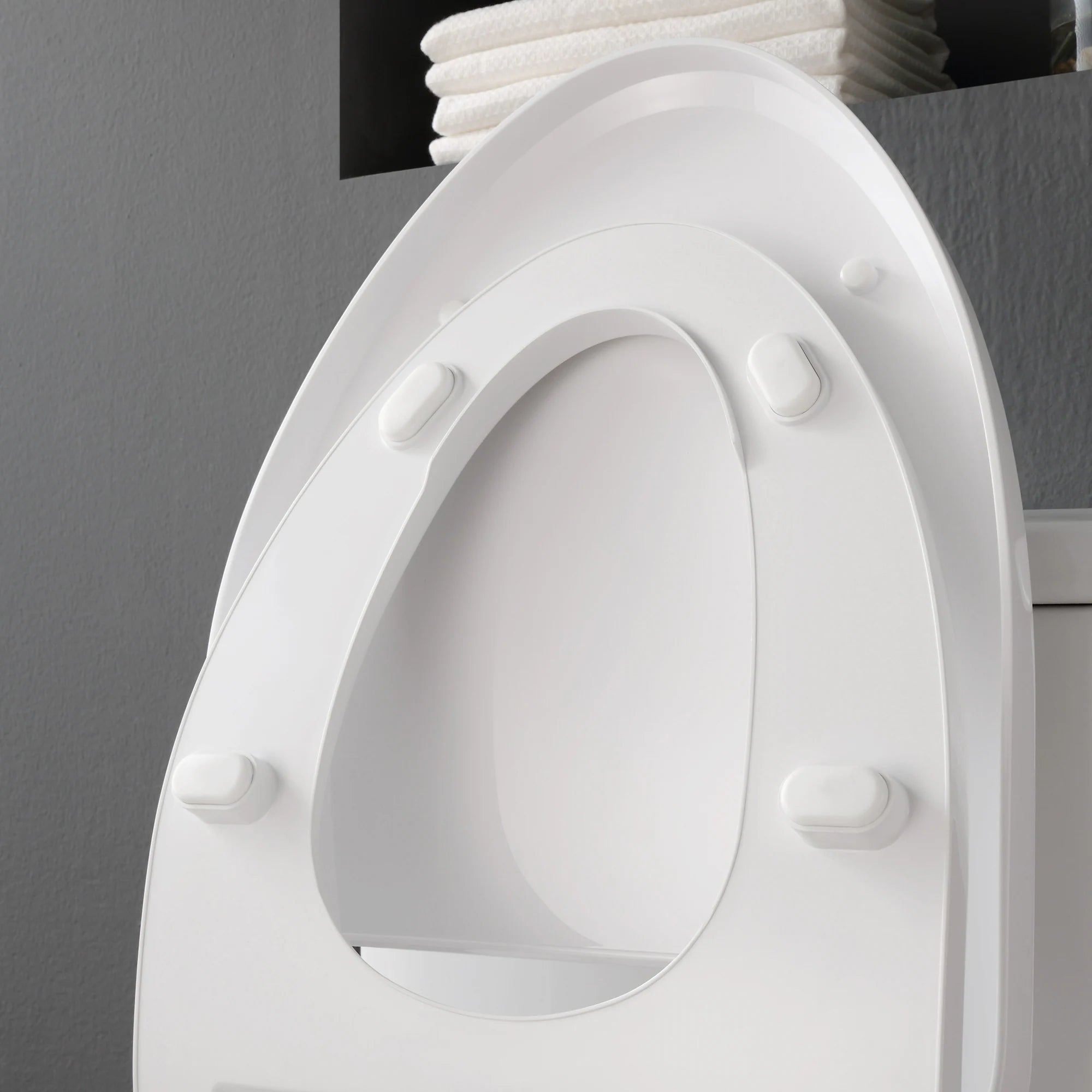Felix Elongated Electric Bidet Toilet in White