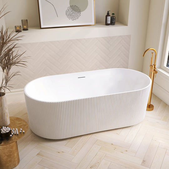 Linyi Freestanding Acrylic Soaking Bathtub