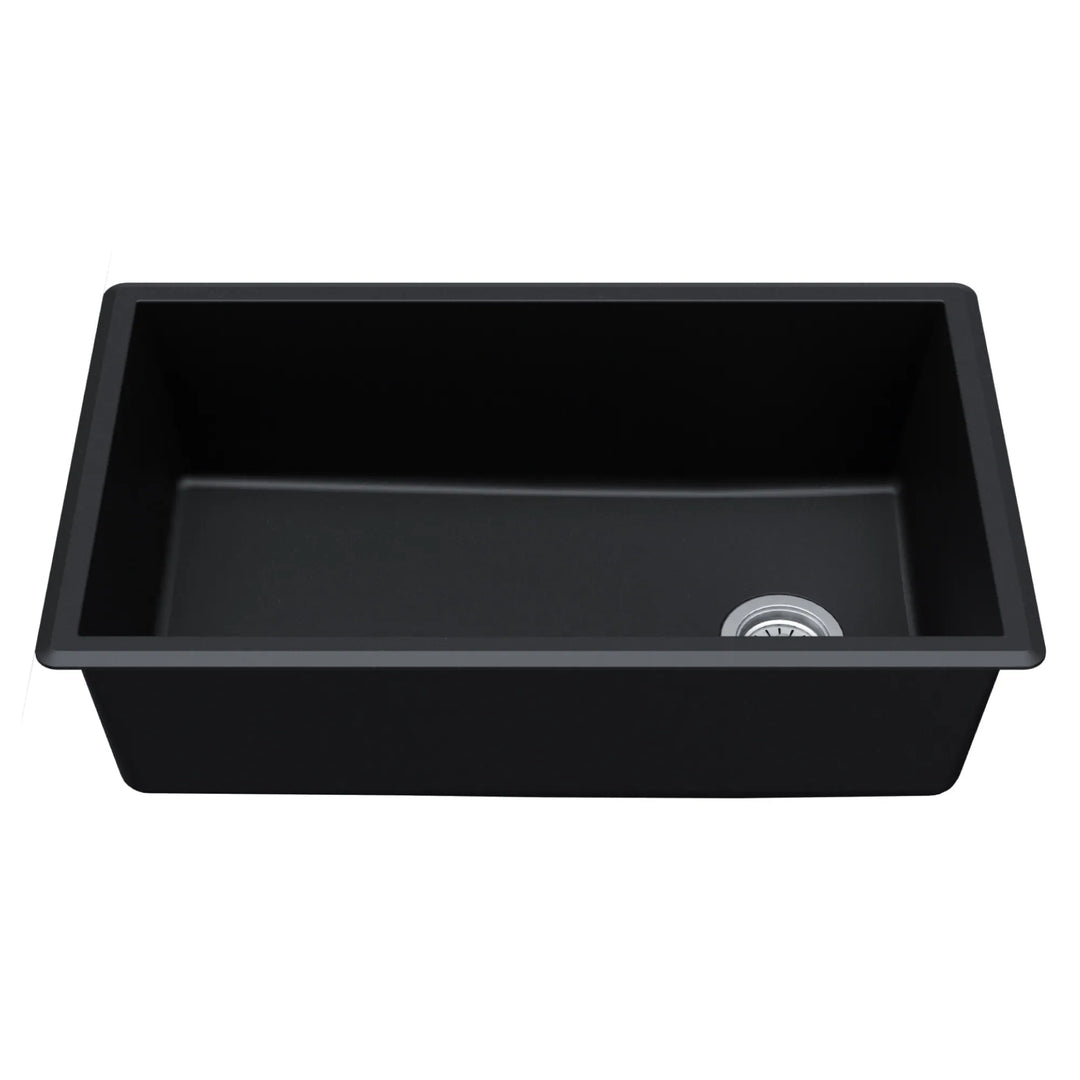 Undermount Quartz Single-Bowl Kitchen Sink