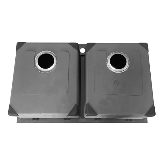Drop in Double Bowl 304 Stainless Steel Kitchen Sink