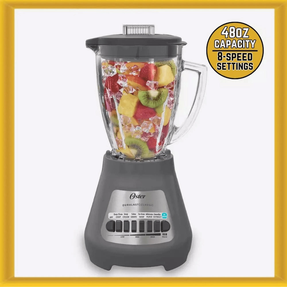 Classic 8-Speed Glass Jar Blender