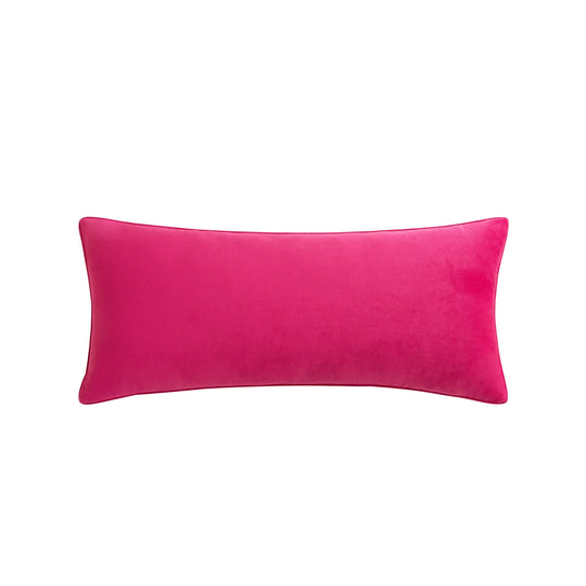 Silver Rhinestone Pillow 16" X 36"