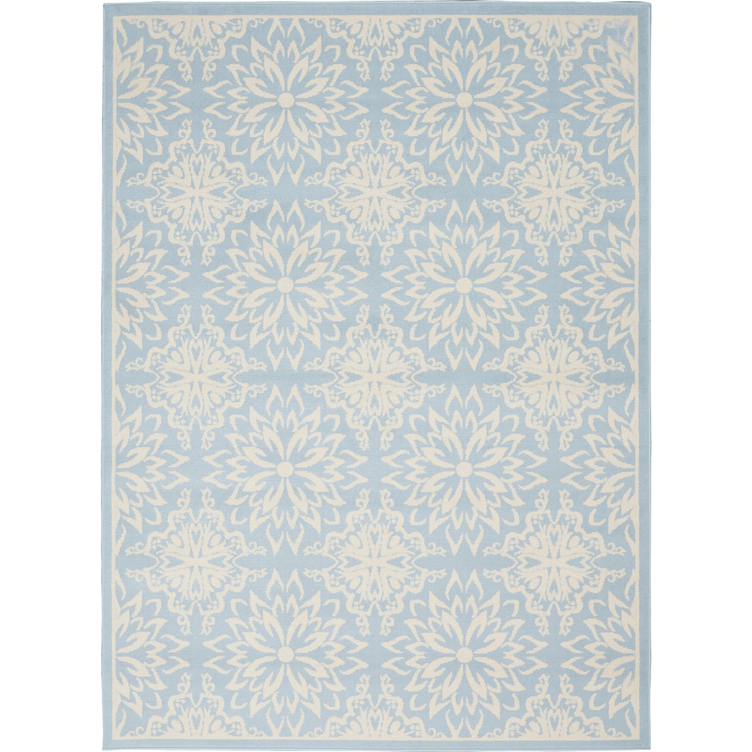 Jubilant Floral Medallion Area Rug