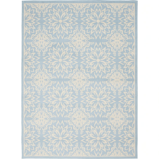 Jubilant Floral Medallion Area Rug