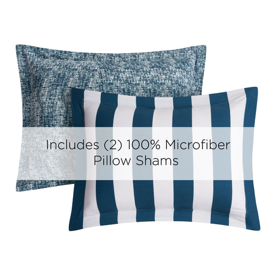 Juicy Reversible Cabana Stripe Bedding Set