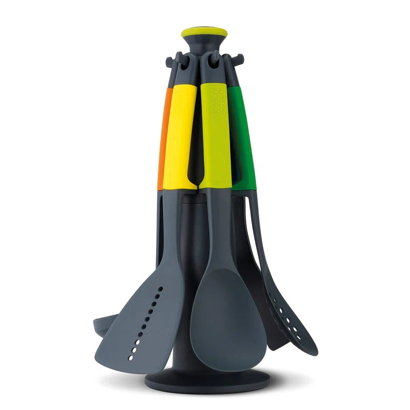 Elevate 6-Piece Kitchen Utensil Carousel Set
