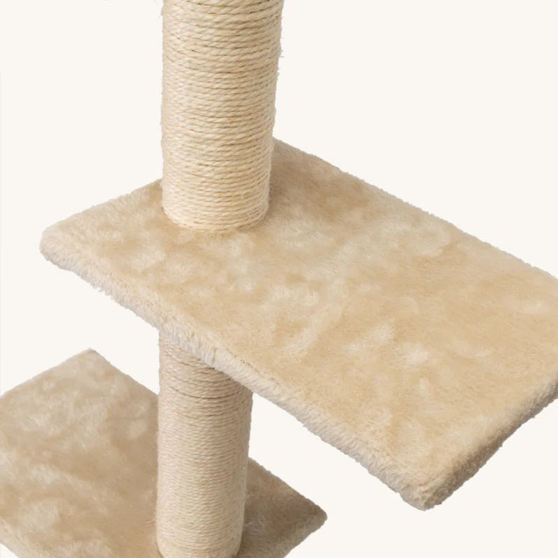 Wall-Mounted Cat Tree Shelves
