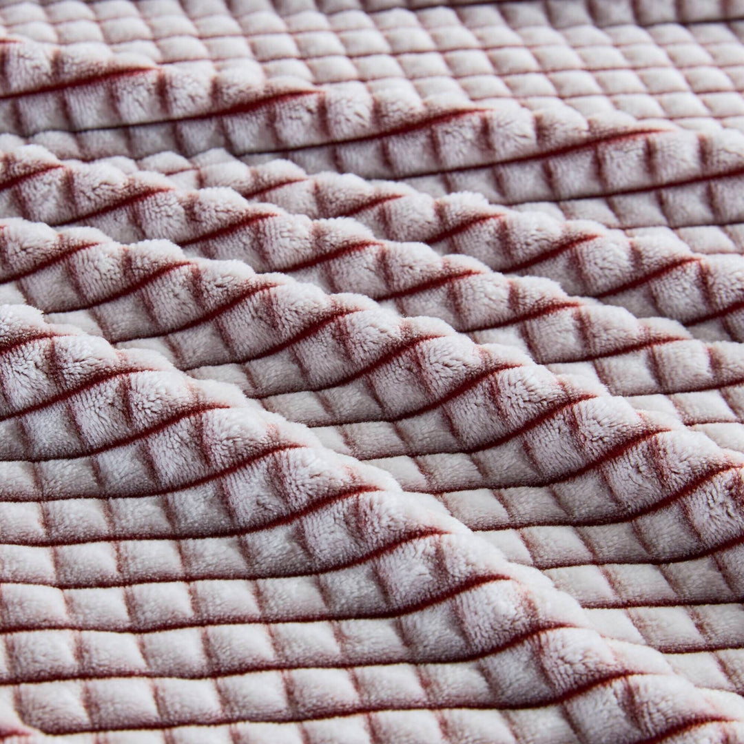Carved Plush Blanket