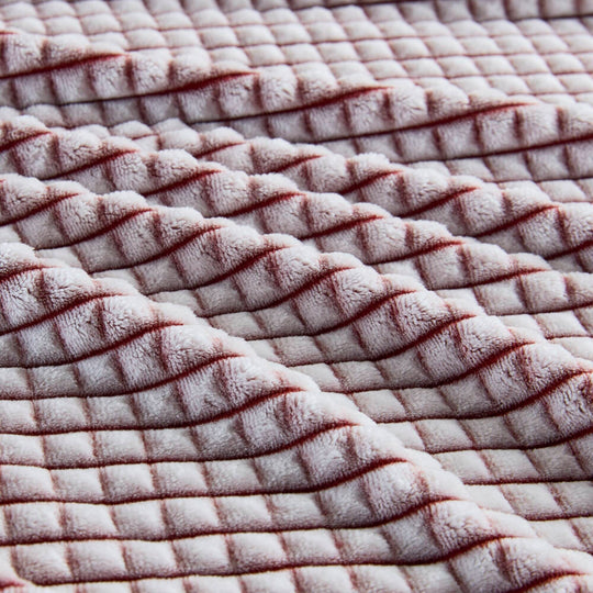 Carved Plush Blanket