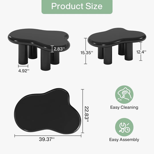 Modern Cloud Coffee Table Center Table for Living Room