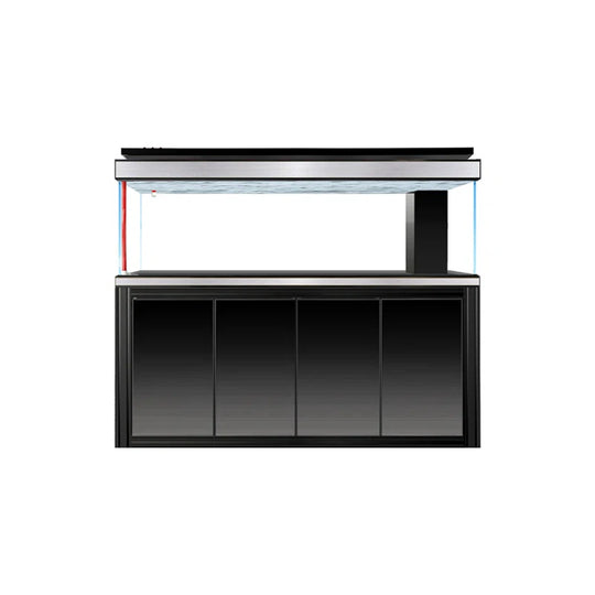 Black Large Minimalist Rectangular Aquarium Tank