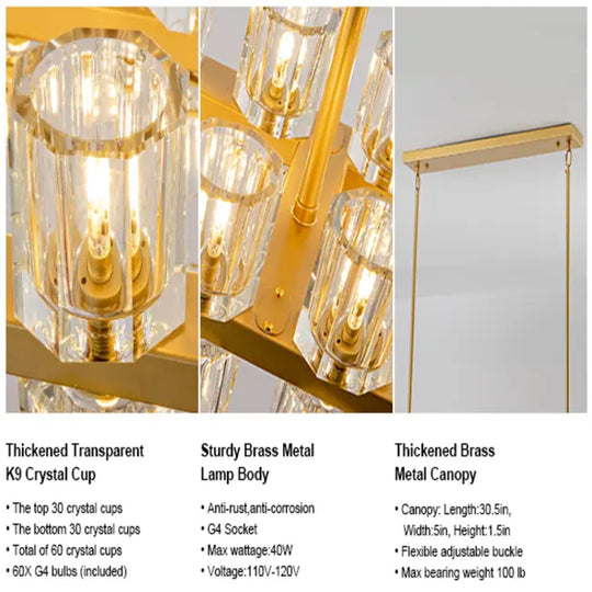 Wagon Wheel Chandelier with Crystal Shade