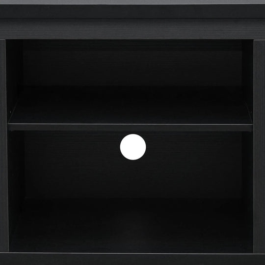 Classic TV Stand for up to 80" Tvs-Glass Fronted Doors-Modern Finish - 65"W X 16"D X 23.625"H